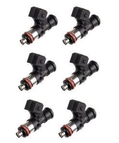 GENUINE Bosch EV1/EV14 157lb / 1650CC Short Fuel Injectors 0280158333 (6)