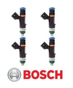 Genuine Bosch 0280158117 EV14 EV6 52lb 550cc Fuel Injectors (4)