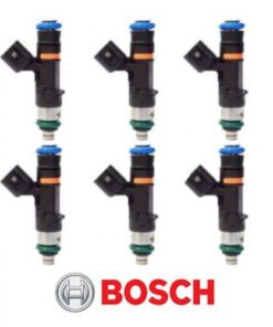 Genuine Bosch 0280158117 EV14 EV6 52lb 550cc Fuel Injectors (6)