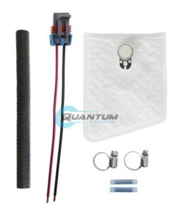 Walbro TIA AUTOMOTIVE F90000267 F90000274 F90000285 Fuel Pump 450LPH  -  Install Kit w/ Strainer Plug Pigtail 400-0085  125-190