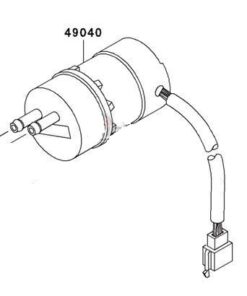 qfs oem replacement frame-mounted electric fuel pump for suzuki rf900r efi 1994-1997, replaces 15100-21e01