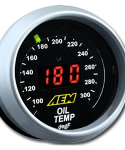 AEM Digital Oil TEMPERATURE Display Gauge PN: 30-4402 (100 TO 300F)