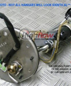 quantum efi fuel pump w/ 3.5 bar / 50 psi pressure regulator for bmw r1200s 2004-2007, replaces 16147690534