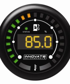 INNOVATE MTX-D: Ethanol Content Percentage & Fuel Temp Gauge Kit  (*Ethanol Sensor NOT included)  3912