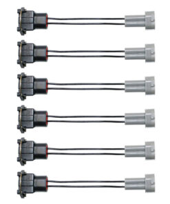 plug n play fuel injector clips ev1 to denso toyota 2jzgte 1jzgte supra  (6)