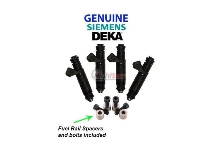 GENUINE SIEMENS DEKA 60LB 630cc Fuel Injectors 107961 VW Audi Bosch 1 ...
