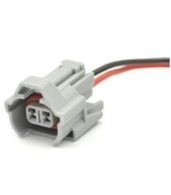 nippon denso toyota fuel injector connector plug clip with pigtail wiring - bosch 0280 157 012 x1