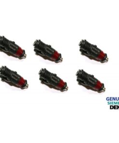 GENUINE Siemens Deka 875CC 80lb High Impedence Fuel Injectors SHORT Style # FI114700 # A2C32624700  (Set of 6)