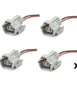 DENSO Fuel Injector Connector Plug Clip with Pigtail Wiring - Bosch 0280 157 012 (4)