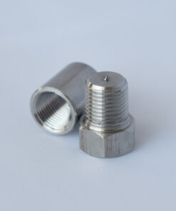 1/8" NPT Weld Bung & Plug for Exhaust, EGT pyrometer gauge & Sensor Fitting  (1)