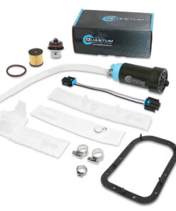 Quantum Intank Fuel Pump w/ Regulator, Tank Seal & Fuel Filter Kit for Harley-Davidson FLS Softail Slim EFI 2012-2017, Replaces 75284-08A
