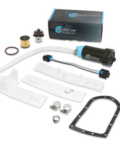 Quantum Intank Fuel Pump w/ Regulator, Tank Seal & Fuel Filter Kit for Harley-Davidson FXDC Super Glide Custom EFI 2005-2014, Replaces 61016-04B