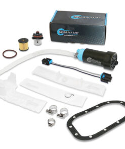 Quantum Intank Fuel Pump w/ Regulator, Tank Seal & Fuel Filter Kit for Harley-Davidson FXDBI Street Bob EFI 2006-2017, Replaces 61016-04B