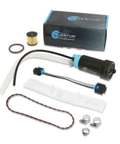 Quantum Intank Fuel Pump w/ Tank Seal & Fuel Filter Kit for Harley-Davidson FLHRSE4 Screamin Eagle Road King EFI 2008, Replaces 62908-08