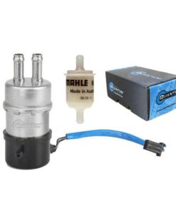 quantum electric fuel pump w/ fuel filter for kawasaki ninja zx-9r (zx900) carbureted 1994-2003, replaces 49040-1061