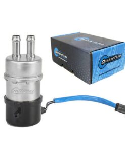 qfs oem replacement frame-mounted electric fuel pump for honda shadow 600 1100 1995-2003, replaces 16710-mba-612