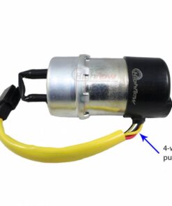 qfs oem replacement frame-mounted electric fuel pump for suzuki rf900r efi 1994-1997, replaces 15100-21e01