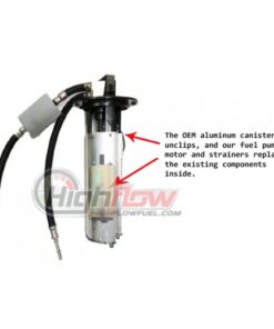 quantum fuel pump replacement kit w/ tank seal, pressure regulator & filter for seadoo 3d 947 di efi 2006-2007, replaces 275500655