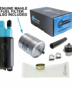 qfs efi fuel pump w/ pressure regulator & fuel filter for bmw k1200gt after 11/2004 2004-2009, replaces 16147680379