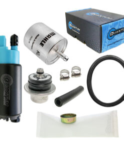 qfs oem replacement in-tank efi fuel pump w/ regulator, tank seal, fuel filter, strainer for bmw r1200rt efi 2009-2014, replaces 16147724843