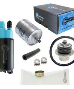 qfs oem replacement in-tank efi fuel pump w/ regulator, tank seal, fuel filter, strainer for bmw r1200r efi 2012-2015, replaces 16147708071