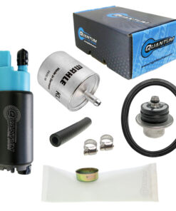 qfs oem replacement in-tank efi fuel pump w/ regulator, tank seal, fuel filter, strainer for bmw hp2 efi 2004-2010, replaces 16147690281
