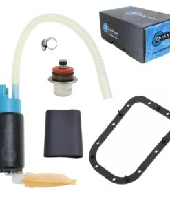 QFS OEM Replacement In-Tank EFI Fuel Pump w/ Regulator, Tank Seal, Strainer for Harley-Davidson FLHR Touring Road King EFI 2007, Replaces 62897-01B
