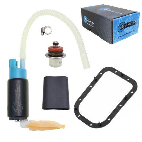 QFS OEM Replacement In-Tank EFI Fuel Pump w/ Regulator, Tank Seal, Strainer for Harley-Davidson FLHR Touring Road King EFI 2007, Replaces 62897-01B