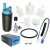 qfs oem replacement in-tank efi fuel pump w/ regulator, tank seal, strainer for kawasaki vulcan 1600 classic (vn1600) efi 2003-2008, replaces 49040-0008, 49040-1083