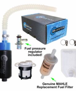 Quantum T35 Intank Fuel Pump W/ Regulator And Strainer For Husaberg FE 350 2013, Replaces 78107088000
