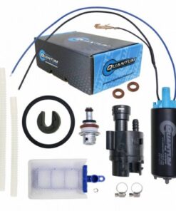 quantum intank efi fuel pump w/ 58 psi regulator & filter for polaris rzr xp / 4 xp / s4 efi 2011-2013, replaces 2204403
