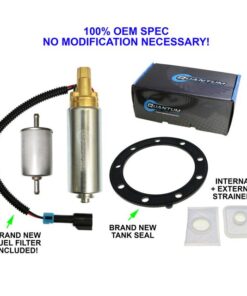 quantum direct replacement fuel pump kit w/ tank seal & filter for seadoo xp di 2003-2004, replaces 275500622