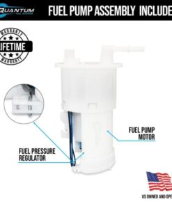 qfs oem replacement in-tank efi fuel pump assembly for yamaha yzf-r6 efi 2011-2016, replaces 14b-13907-21-00