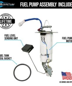 qfs oem replacement in-tank efi fuel pump assembly for suzuki hayabusa (gsx1300r) efi 2013-2020, replaces 15100-15h11