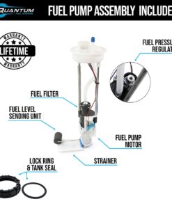 qfs oem replacement fuel pump assembly for polaris 2208711, 2521706, 2521706, 2204401