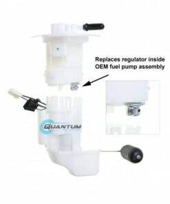 qfs oem replacement efi fuel pressure regulator for kawasaki kfx450r 2008-2014, replaces 49040-0020