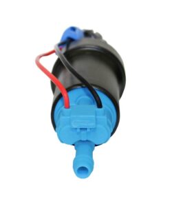 quantum 525lph e85 compatible intank fuel pump with strainer and flex hose,  replaces tia f90000285 hellcat