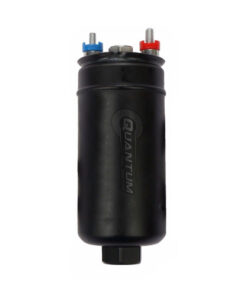quantum 380lph inline external fuel pump , -6an inlet / -8an outlet (with check valve) qfs-606ft / 50-1005