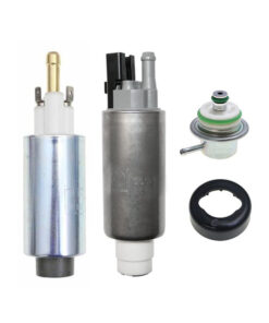 GENUINE WALBRO/TI DUAL HIGH AND LOW PRESSURE IN-TANK FUEL PUMPS W/ REGULATOR AND GROMMET FOR MERCURY MARINE OUTBOARD EFI 1984-2023, REPLACES 880596T55
