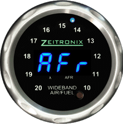 Zeitronix Zt-3 & ZR-1 AFR Gauge (BLUE/SILVER)