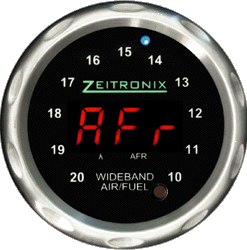Zeitronix Zt-3 & ZR-1 AFR Gauge (RED/SILVER)