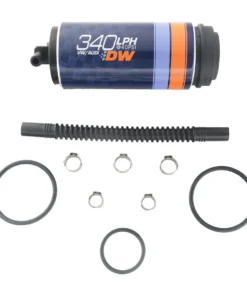 DEATSCHWERKS DW340v 340LPH In-Tank Fuel Pump w/ 9-1025 install kit for VW and Audi 1.8t FWD