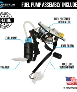 qfs efi fuel pump module assembly for 06-07 harley davidson flst fxst 62897-01b