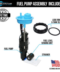 qfs oem replacement fuel pump assembly for polaris rzr 900 efi 2011-2014, replaces 2204502