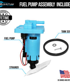 fuel pump assembly for 2024-2025 ktm & husqvarna motorcycles - oem replacement for a49007088200 & a49007088100, hfp-a493 | qfs