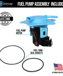 qfs oem replacement fuel pump assembly for honda motorcycle #16700-men-a52