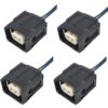 fuel injector plug connectors with pigtail harness wires 7120-9100-60 - toyota gd6 gd-6 hilux fortuner gun126 1gd 2.8l, 2gd 2.4l (4)