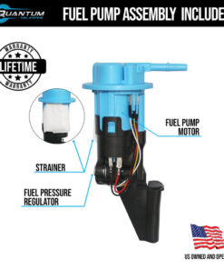 fuel pump assembly for 2019-2025 yamaha yz450f, yz250fx, wr450f & wr250f - oem replacement for b3j-13907-02-00, hfp-a267 | qfs