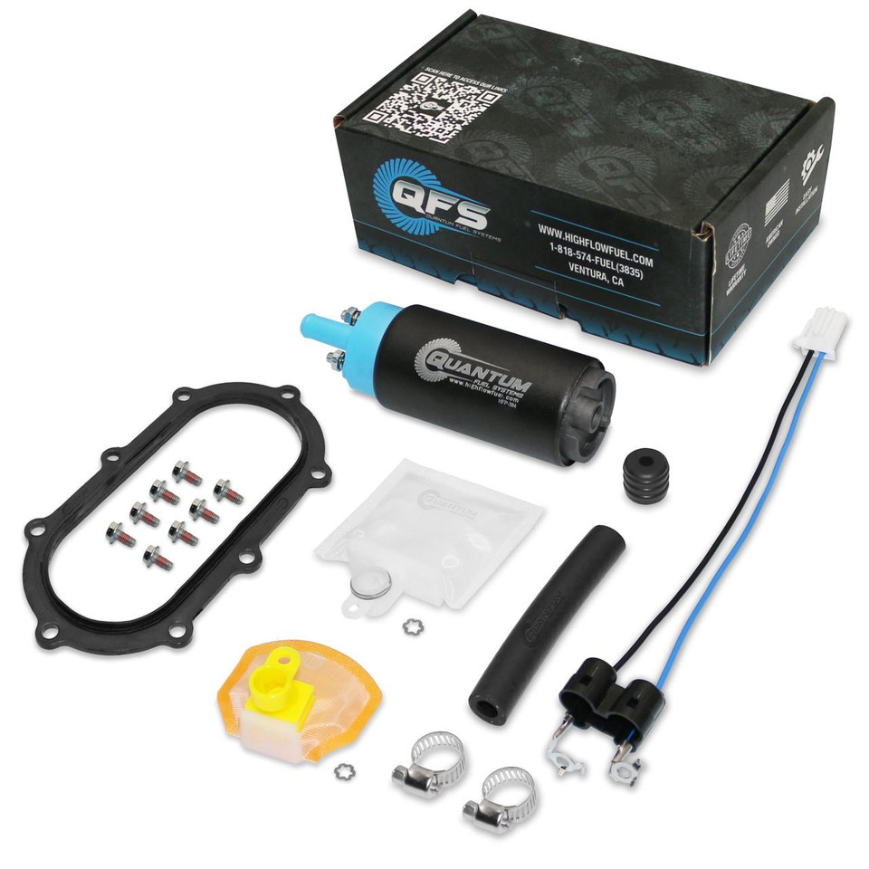 QFS OEM Replacement In-Tank EFI Fuel Pump w/ Tank Seal, Strainer for Yamaha YZFR7 EFI 1999, Replaces 5FL-13910-00