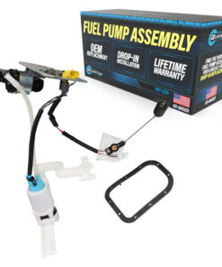 qfs oem replacement fuel pump assembly for 2008-2010 harley davidson motorcycle #75284-08a